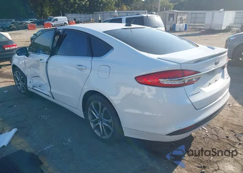 2017 Ford Fusion Hybrid Se z USA, uszkodzony, nr VIN 3FA6P0LU8HR325081